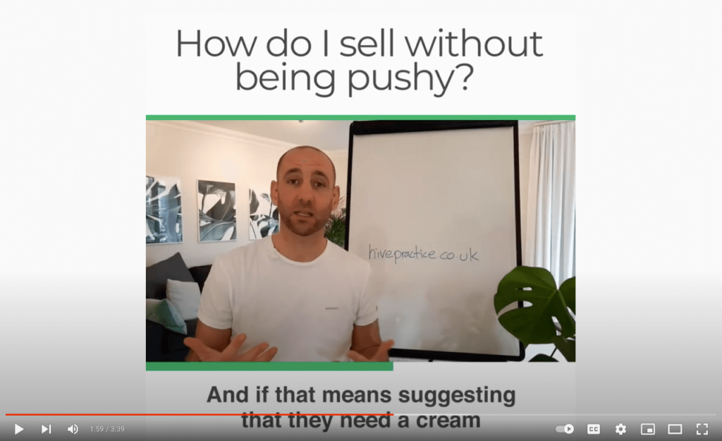 how do i sell without being pushey blog by blake sergeant the hive uk best practice