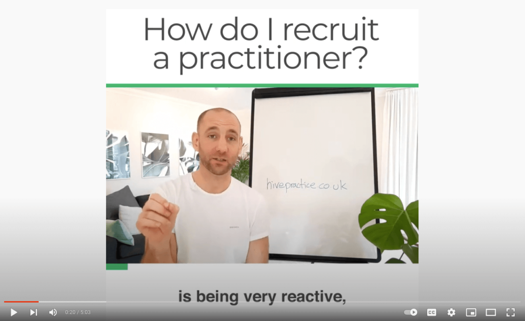 how do i recruit a practitioner by blake sergeant the hive uk best practice blog