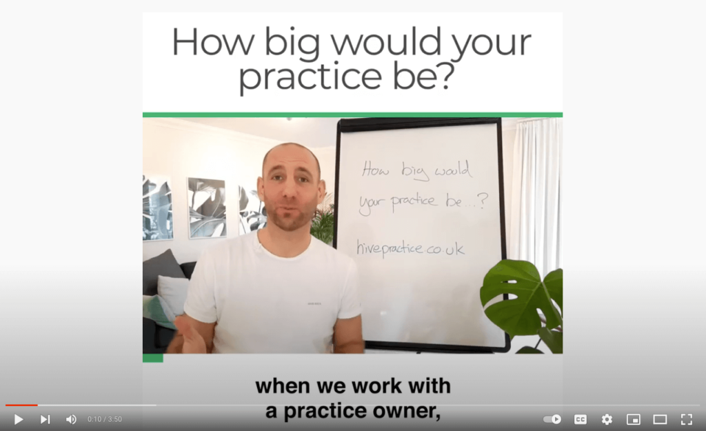 how big would your practice be blake sergeant the hive uk best practice blog
